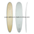 Customized Stand up Paddle Surfboard with Bamboo Veneer Surface